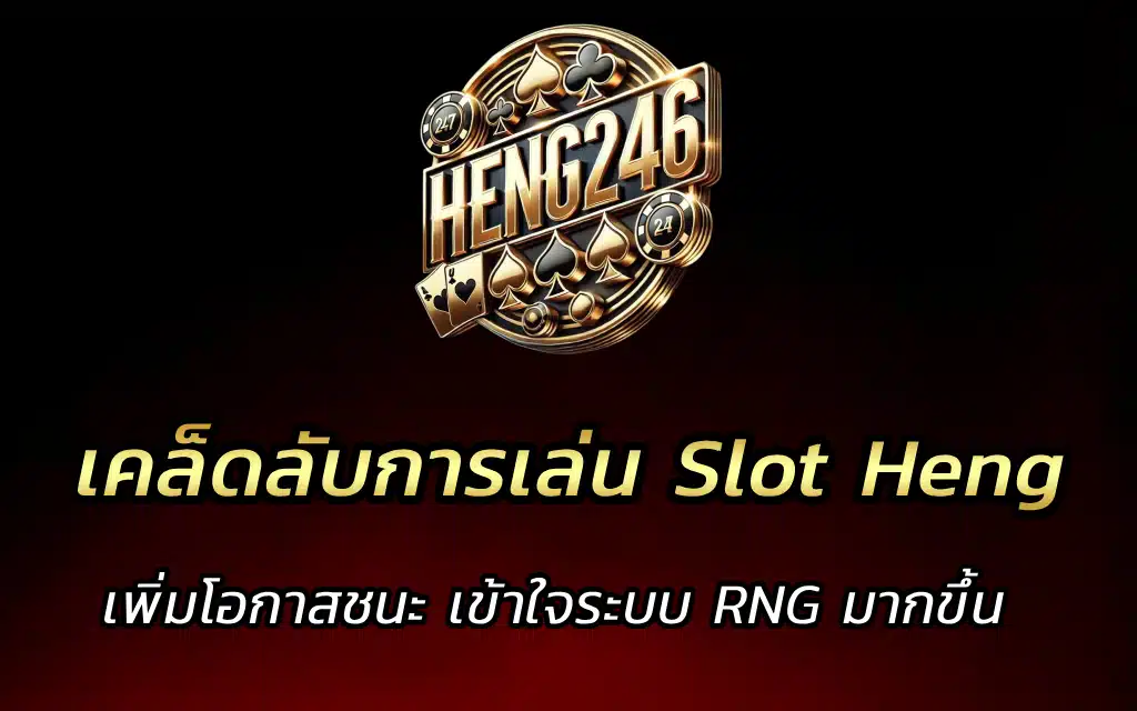 เคล็ดลับการเล่น Slot Heng เพิ่มโอกาสชนะ